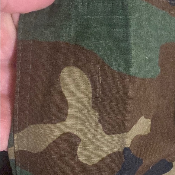 US military hot weather coat woodland Camouflage Men's Jacket size XS regular - Picture 4 of 6
